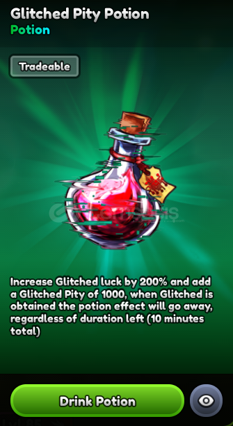 Glitch potion Glitch potion