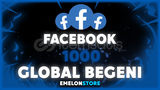 ⭐(GLOBAL) 1000 GÖNDERİ BEĞENİ FACEBOOK