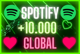 ❤️ [GLOBAL] +10.000 SPOTİFY DİNLENME [HIZLI] ⭐