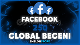 ⭐(GLOBAL) 250 GÖNDERİ BEĞENİ FACEBOOK