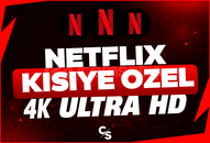 ✅GLOBAL KİŞİYEÖZEL NETFLİX 4K UHD 1 AYLIK