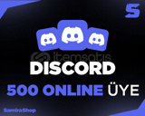 ⭐️[Global ÜYE] DİSCORD 7/24 AKTİF 500 Global