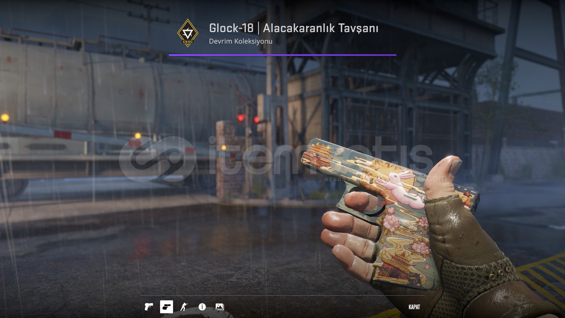 Glock-18 | Alacakaranlk Tavşanı FT  Glock-18 | Alacakaranlk Tavşanı FT