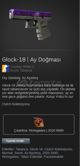 Glock-18 | Ay Doğması(AZ AŞINMIŞ) 