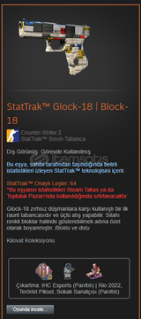 Glock-18 | Block-18 StatTrak™ ft