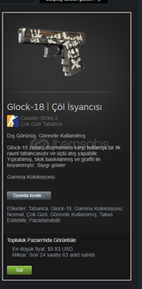 GLOCK 18 Çöl İsyancısı 
