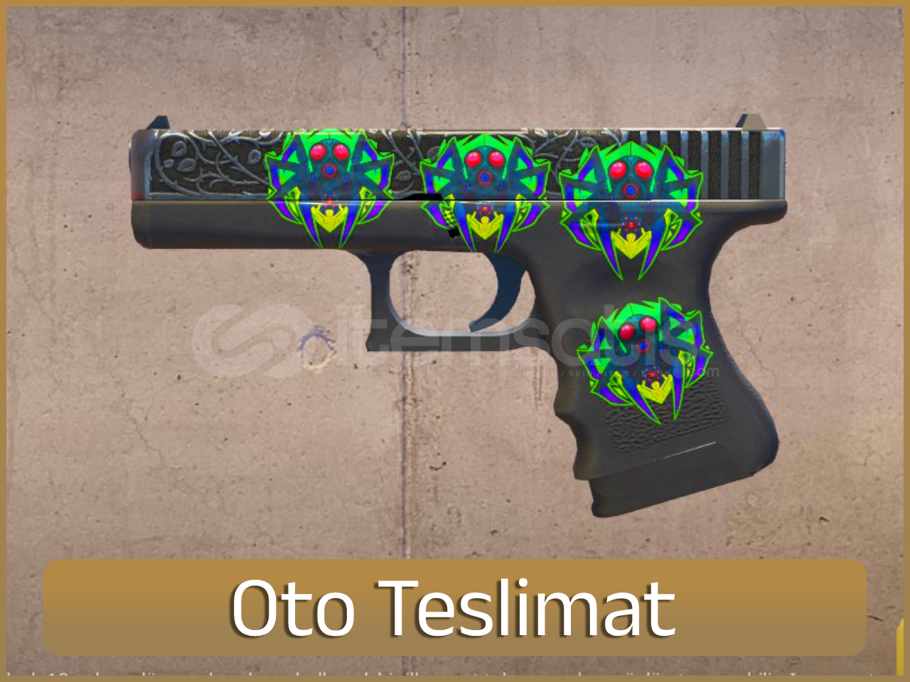⚡Glock-18 | Demir İşçiliği 4x Sticker ⚡Glock-18 | Demir İşçiliği 4x Sticker