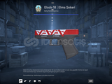 glock-18 elma şekeri -sticker dizaynlı