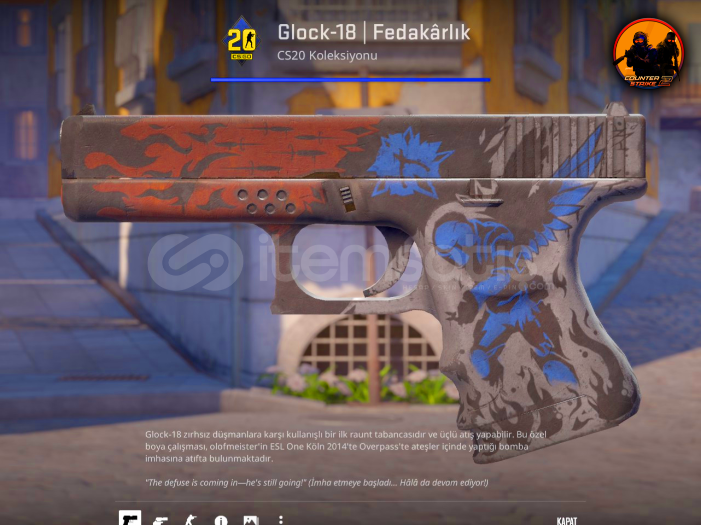 ⚡Glock-18 | Fedakârlık ⚡Glock-18 | Fedakârlık
