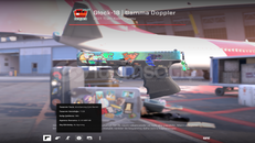 Glock-18 | Gamma Doppler Phase 4 (Minimal Wear) Glock-18 | Gamma Doppler Phase 4 (Minimal Wear)