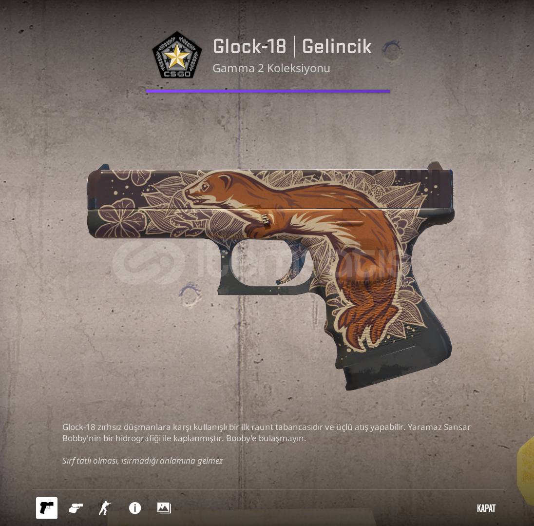 ⚡ Glock-18 | Gelincik ⚡ Glock-18 | Gelincik