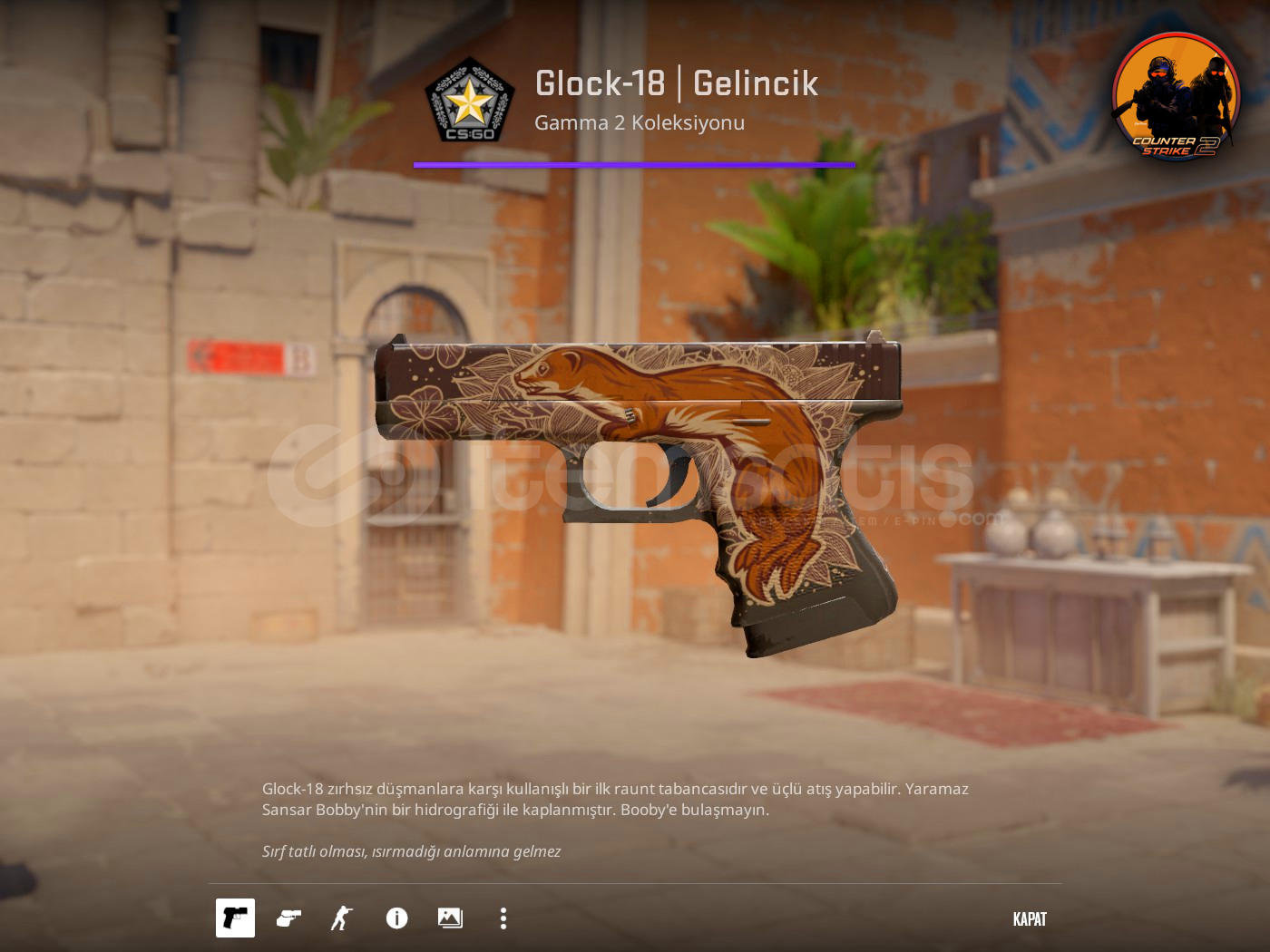 ⚡Glock-18 | Gelincik ⚡Glock-18 | Gelincik