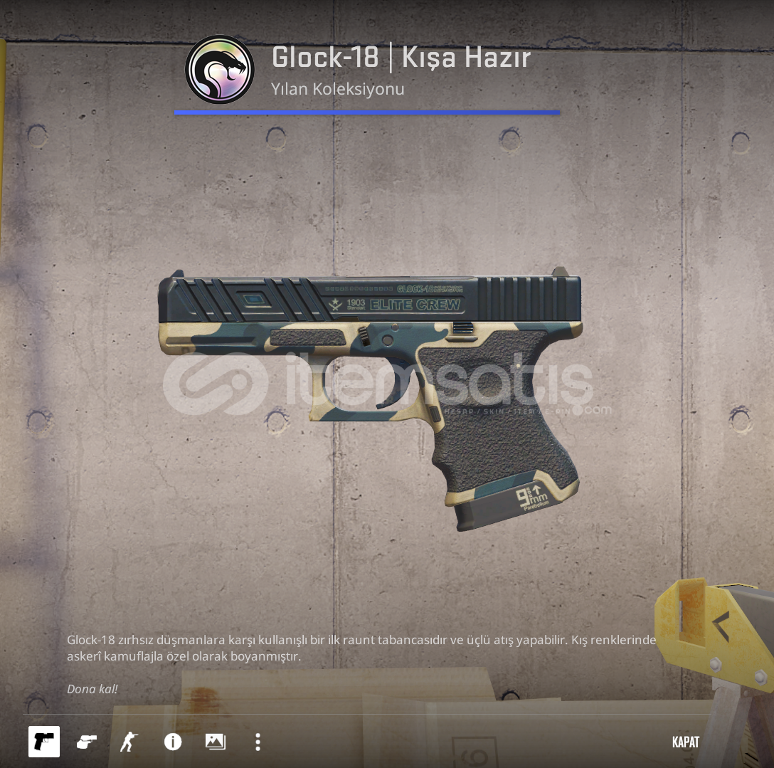 ⚡ Glock-18 | Kışa Hazır ⚡ Glock-18 | Kışa Hazır