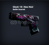 Glock-18 Neo-Noir Battle Scarred