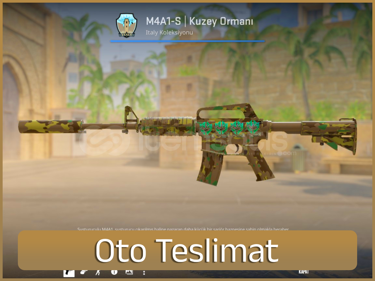 ⚡M4A1-S | Kuzey Ormanı 4x Sticker ⚡M4A1-S | Kuzey Ormanı 4x Sticker