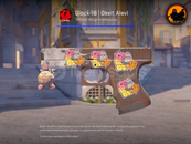 ⚡Glock-18 | Oksit Alevi 4x Sticker 1x Süs