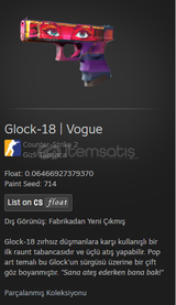 Glock-18 | Vogue (Factory New)