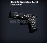 Glock-18 Wasteland Rebel Battle Scarred