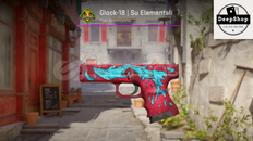 Glock-18 | Water Elemental (FT)