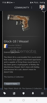 Glock 18 | weasel