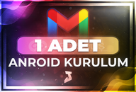 ⭐ Gmail 1 Adet Android Kurulum ⭐