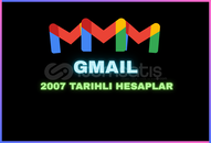 GMAIL 2007 TARIHLI HESAPLAR