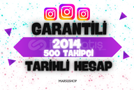 ✅GMAİL - 2014 500 Takipçi Hesaplar