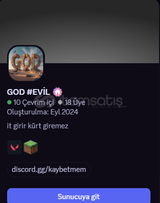 GOD LONCA/GUİLD GİRİŞİ DİSCORD