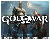 GOD OF WAR + 2 OYUN + KORUMA + HIZLI TESLİM
