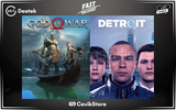 ⭐️God Of War + Detroit Become Human⭐️