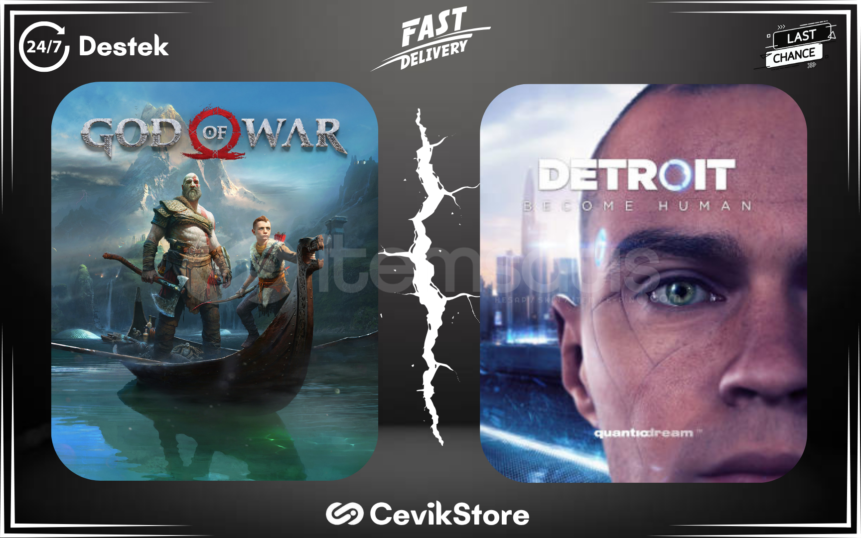 ⭐God Of War + Detroit Become Human⭐ ⭐God Of War + Detroit Become Human⭐