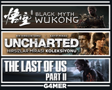 Wukong + UNCHARTED + The Last of Us 2