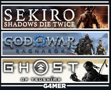 GOW Ragnarök + Sekiro + Ghost of Tsushima