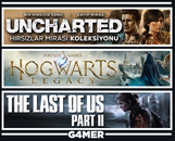 Hogwarts Legacy + UNCHARTED + The Last of Us 2