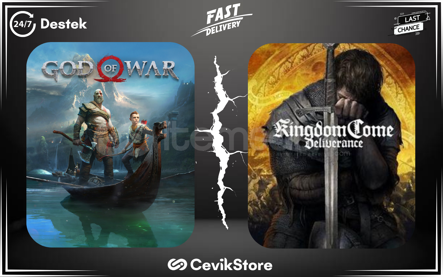 ⭐God Of War + Kingdom Come Deliverance⭐ ⭐God Of War + Kingdom Come Deliverance⭐