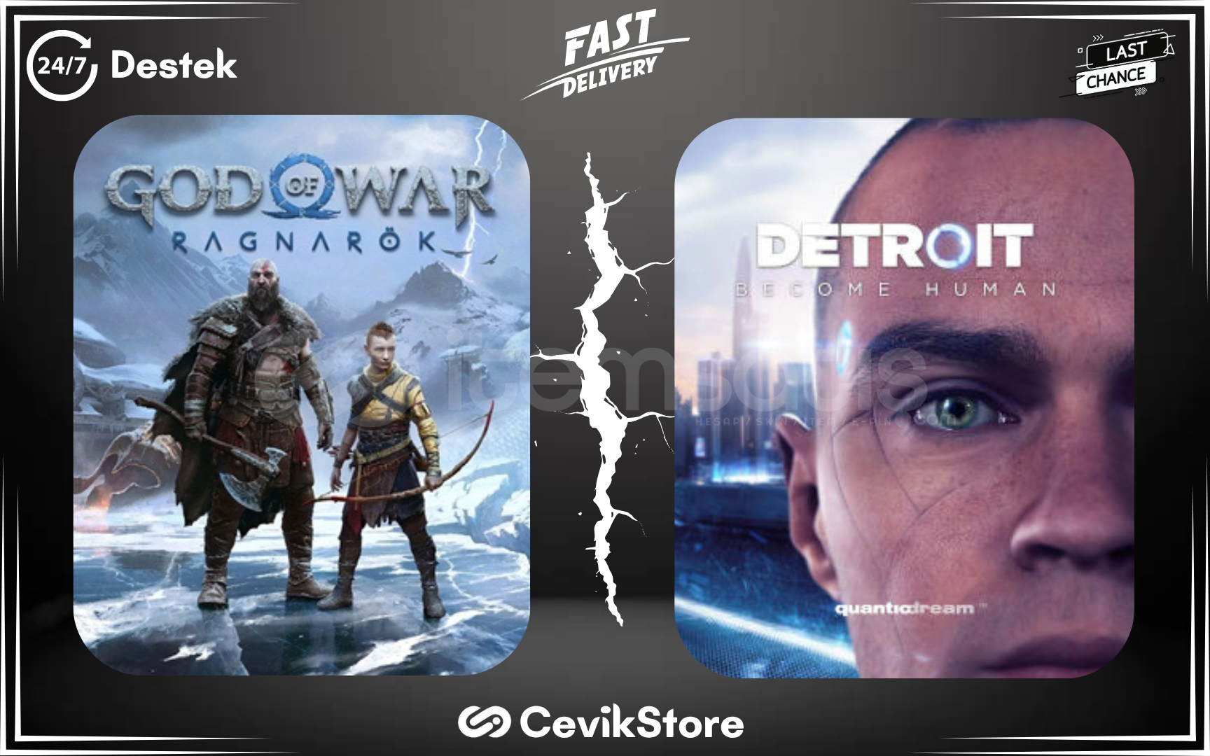 ⭐God Of War Ragnarök + Detroit Become Human⭐ ⭐God Of War Ragnarök + Detroit Become Human⭐
