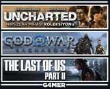 GOW Ragnarök + UNCHARTED + The Last of Us 2