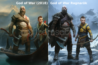 God Of War Ragnarok + God Of War 2018 God Of War Ragnarok + God Of War 2018