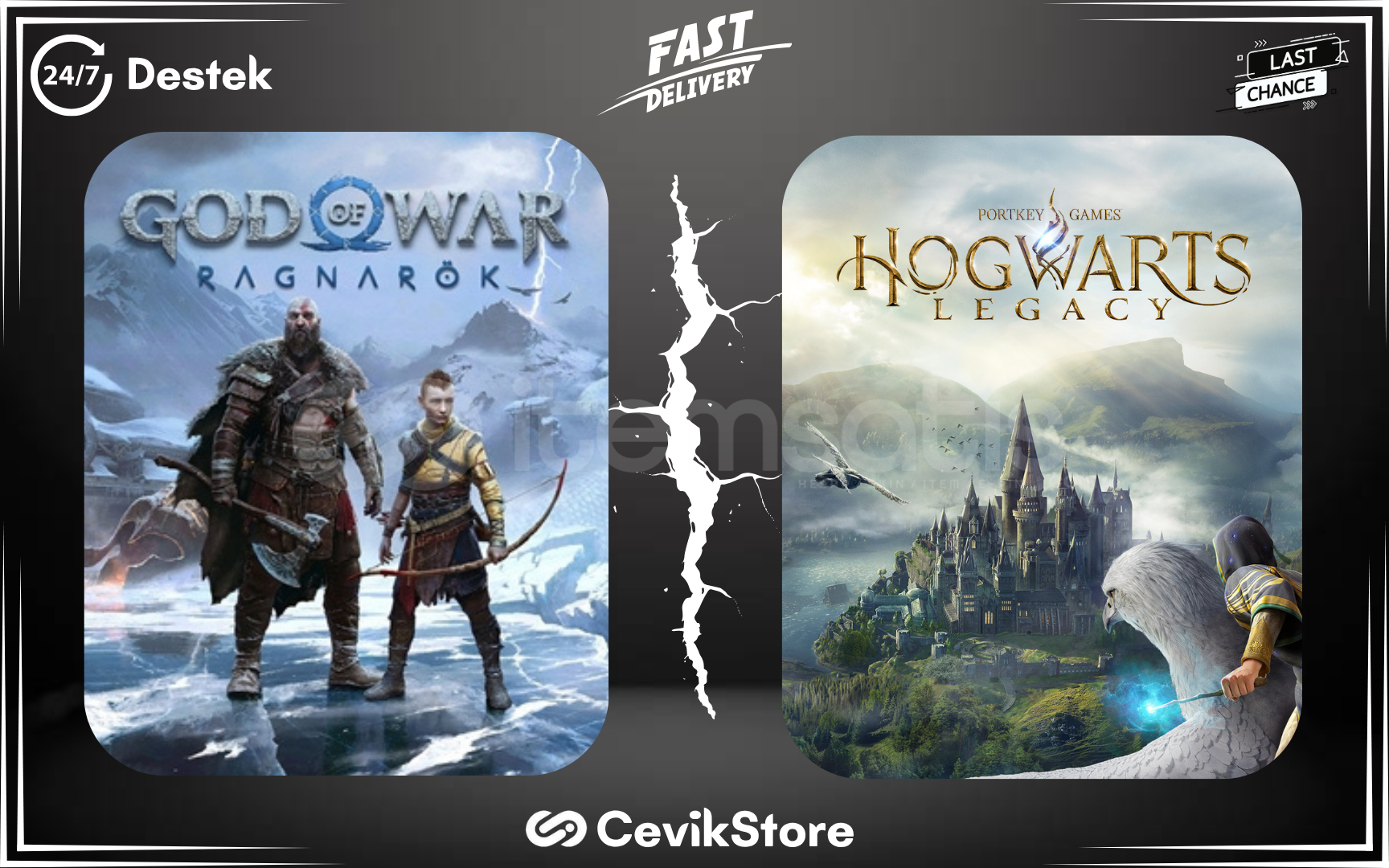 ⭐God Of War Ragnarök + Hogwarts Legacy⭐ ⭐God Of War Ragnarök + Hogwarts Legacy⭐