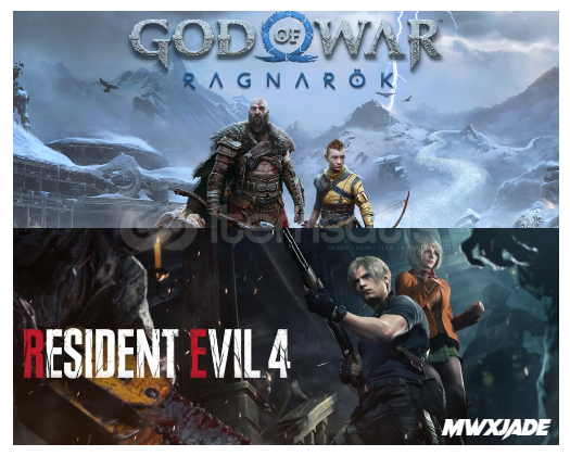 God of War Ragnarok + Resident Evil 4 Remake God of War Ragnarok + Resident Evil 4 Remake