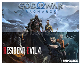 God of War Ragnarok + Resident Evil 4 Remake