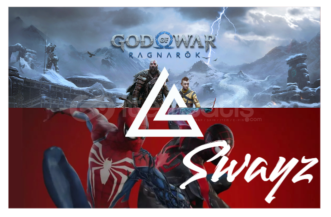 GOD OF WAR RAGNAROK + SPİDERMAN 2 + PS5 GOD OF WAR RAGNAROK + SPİDERMAN 2 + PS5
