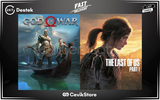 ⭐️God Of War + The Last Of Us Part 1⭐️