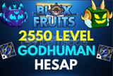 ⭐️GODHUMAN 2550+MAX LEVEL MYTHİCAL ŞANSI!