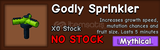 godly sprinkler 1x