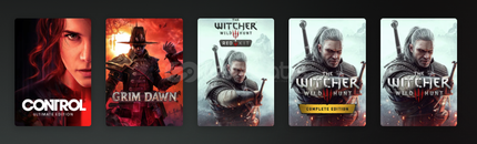 GOG - CONTROL - WITCHER 3 VB. 