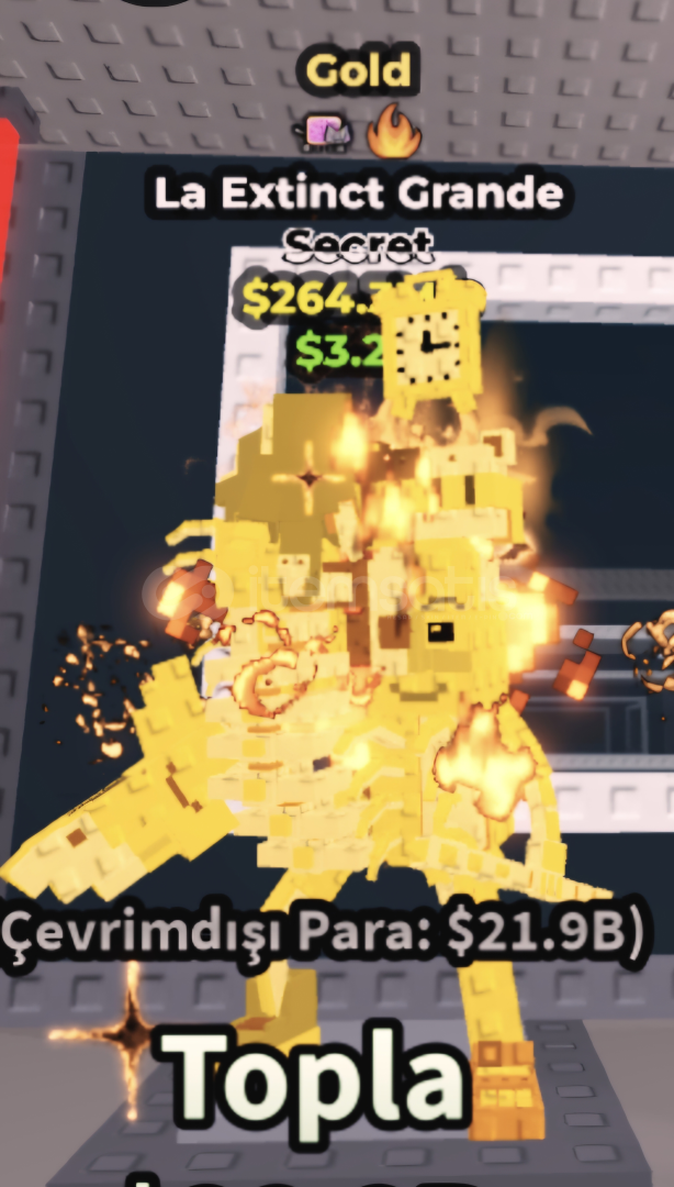 Gold 264 m La Extinct Grande / steal a brianot  Gold 264 m La Extinct Grande / steal a brianot