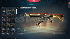 (GOLD)⭐CHAMPİONS 2025 SETLİ VALORANT HESAP⭐