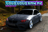 GOLD LOGO BMW M2