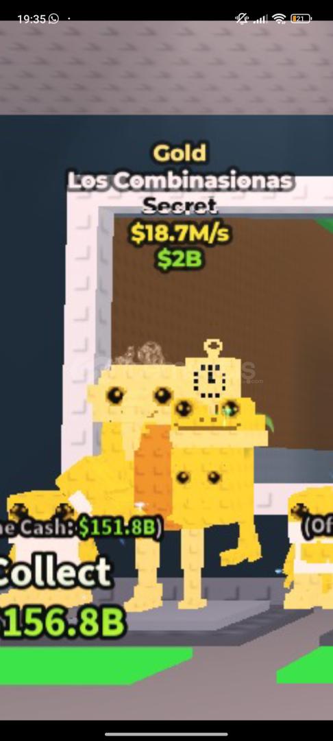 Gold los combinaionas (18.7M/S) Gold los combinaionas (18.7M/S)
